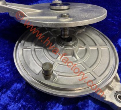 9C - Twin Shock Floating, Motocross Rear Brake Plate.  FOR 25mm Wide SHOES.     151666501 & 151692801     /   15-16-665-01 & 15-16-928-01