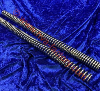 Single Shock, Fork Springs. for 40mm HQV forks 1985 - 1988 (CHOOSE WEIGHT)