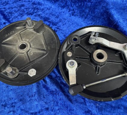 1983 - 1984 TLS Front Brake Plate plus Linkage     151627501     /     15-16-275-01